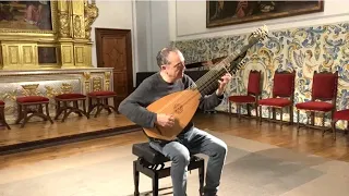 Partita BWV 1004 for the violin, transcribed for the lute