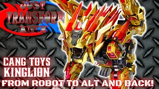 JUST TRANSFORM IT!: Cang Toys Kinglion (Razorclaw)