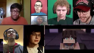 "Who I Am" - Portal Minecraft Animated Music Video [Song by @CG5] [REACTION MASH-UP]#730