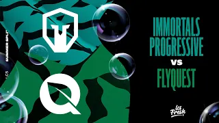 IMT vs. FLY - Week 3 Day 3 | LCS Summer Split | Immortals Progressive vs. FlyQuest (2023)