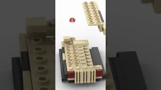 LEGO MBT M1A2 ABRAM TANK BUILD ANIMATION | SHORT VIDEO