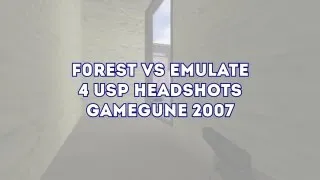 GameGune 2007: f0rest vs emuLate