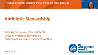 2022 NHSN Training - Antibiotic Stewardship