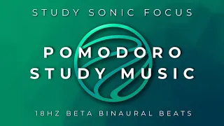 Sharpen Study Skills: Pomodoro Timer with 14Hz Binaural Beats for Peak Performance