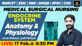 Endocrine System - Anatomy & Physiology | NORCET & Other Nursing Exams | Raju Sir