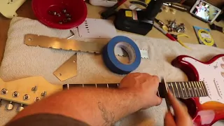 How To Make a $50 guitar AWESOME with ONLY $45! GLARRY makeover!!! Rewind A Winner!