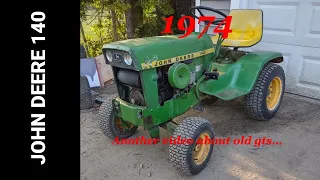 I bought the cheapest fully functional John Deere 140 garden tractor