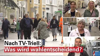 Nach TV-Triell: Das sagen die Menschen in Flensburg