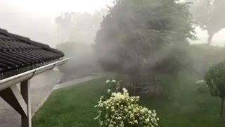 Starke Überflutungen in Weikersdorf