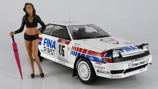 1:18 Triple 9 Toyota Celica #15 Rally Tour de Corse 1991 Duez/Wicha