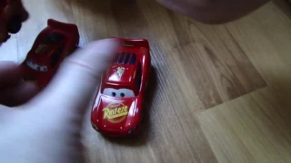 CARS 2 die cast Lightning McQueen Piston Cup by Spiderman Jerry