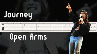 Journey - Open Arms Guitar Tutorial [Tab]