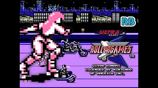 1990 [60fps] NES Rollergames ALL