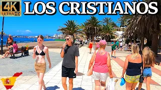 TENERIFE - LOS CRISTIANOS | Lively Atmosphere with Fabulous Weather 😎 4K Walk ● September 2023