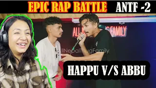 Reacting to HAPPU V/S ABBU Rap battle || @ANTFNEPAL