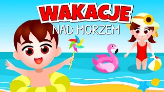 Kazio i BEZPIECZNE WAKACJE NAD MORZEM 🏖️ Bajka edukacyjna dla dzieci