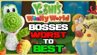 Ranking Every Yoshi's Wooly World Boss!