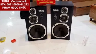 Loa yamaha NS 500M trùng seri đẹp keng . Chất âm quá ổn bass 30 giá chỉ bằng cặp 25cm