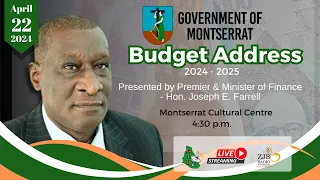 Budget Address by Premier and Minister of Finance, Hon. Joseph E. Farrell