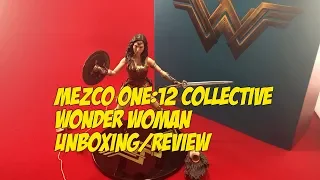 Mezco One:12 Collective Wonder Woman Unboxing and Review