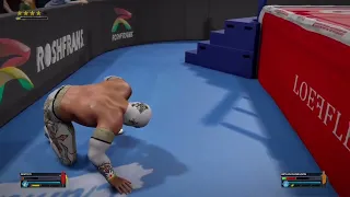 Mistico vs. Bryan Danielson Mano A Mano in Arena Mexico WWE 2K24 SIM