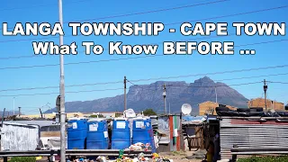 Secrets of Langa Township, Cape Town #township #capetown