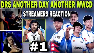 DRS Gaming Unstoppable | Another Day Another WWCD | Streamers Reaction | Clash with kvn