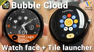 Show me another watch face that can do all of these! Bubble Cloud for Wear OS  [v9.99]