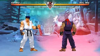 ICE RYU vs EVIL RYU - The most epic fight ever made❗