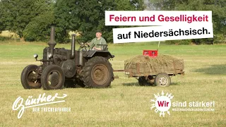 Niedersachsen gegen Corona: Günther, der Treckerfahrer - Feiern und Geselligkeit