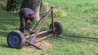 Restoring a 1970 Mustang Mach1 Ep.5 : Frame straightening and Rotisserie