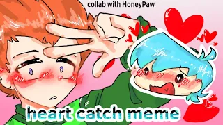 Heart catch meme || collab with HoneyPaw || Pico x Boyfriend || Friday Night Funkin [FNF]