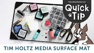 Your NEW Crafty Go-To: Tim Holtz Media Surface Mat!