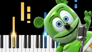 The Gummy Bear Song - Piano Tutorial