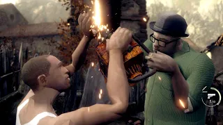 CJ VS Big Smoke in Resident Evil 4 Remake