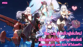 COUNTER SIDE 2024#002 Tier list สำหรับมือใหม่ ตัวไหนน่าเปืดน่าหามาติดไอดี ตามเผ่า ตาม Role เชิญชมจ้า