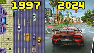 Evolution of Grand Theft Auto 1997-2024