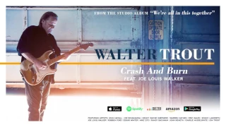 Walter Trout - Crash And Burn (feat. Joe Louis Walker) (We're All In This Together) 2017