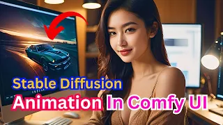How To Create Stable Diffusion Animation In ComfyUI With Text Prompts (Tutorial Guide)