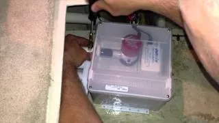 How to replace a shower sump pump in a boat