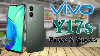 vivo Y17s Price in philippines specs and features || official look and design