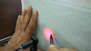 Experiment ; Numerical aperture and acceptance angle of optical fiber