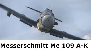 Messerschmitt Me 109 der Deutschen Luftwaffe im 2. Weltkrieg