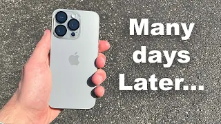 iPhone 15 Pro 6+ Months Later Review!