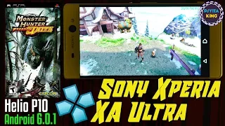 🔵Monster Hunter Freedom Unite PPSSPP/Helio P10/Sony Xperia XA Ultra | PPSSPP Emulator Android