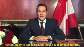 Strache: Én segíteném és nem sértegetném a magyarokat