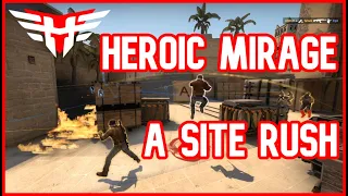 Heroic Fast A Execute on Mirage (CS:GO Strategy Breakdown)