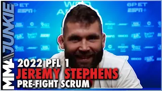 2022 PFL 1: Jeremy Stephens talks PFL debut vs. Clay Collard, Drakkar Klose push, more