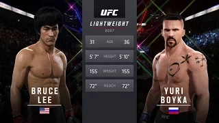 Bruce Lee Vs Yuri Boyka EA Sports UFC 2