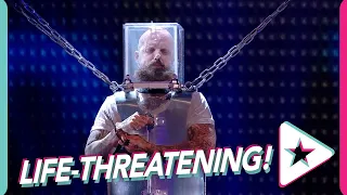 Life-Threatening Escape Act On Britain's Got Talent!